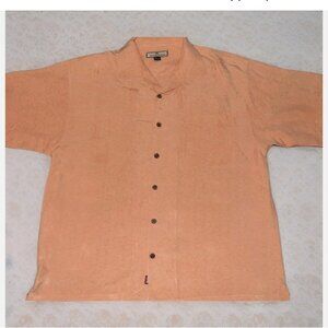 Tommy Bahama 100% silk button up shirt size Men's Large
